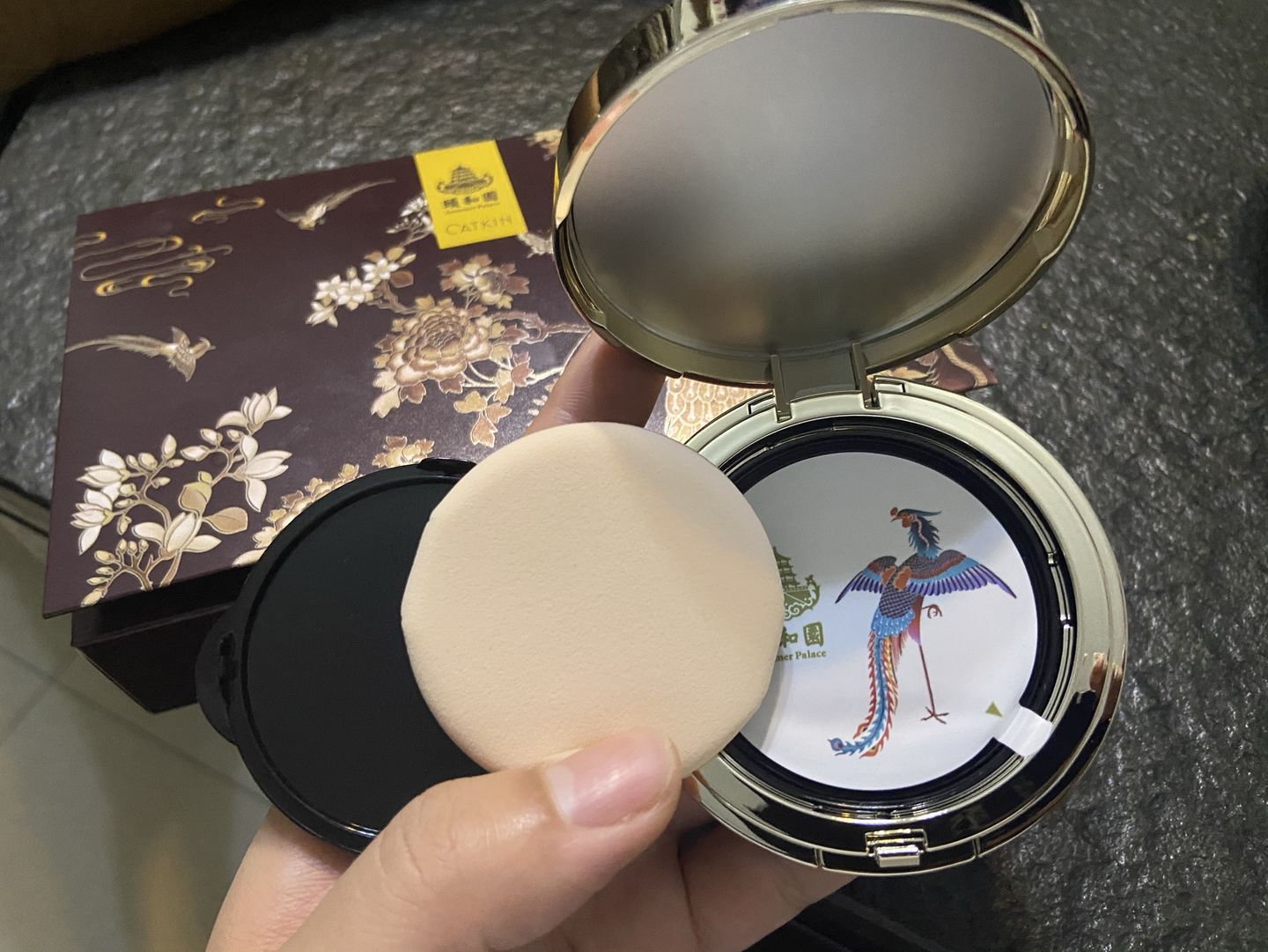 Customer photo review of Catkin Summer Palace Moisture Cover BB Cusion Foundation