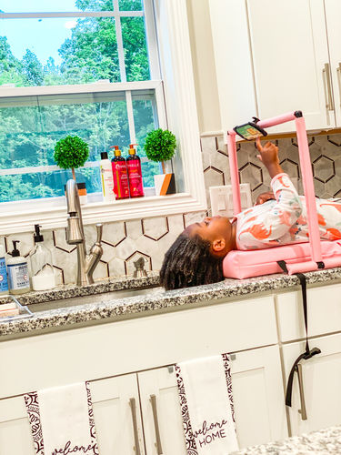 Customer photo review of Shampoo Mat Deluxe