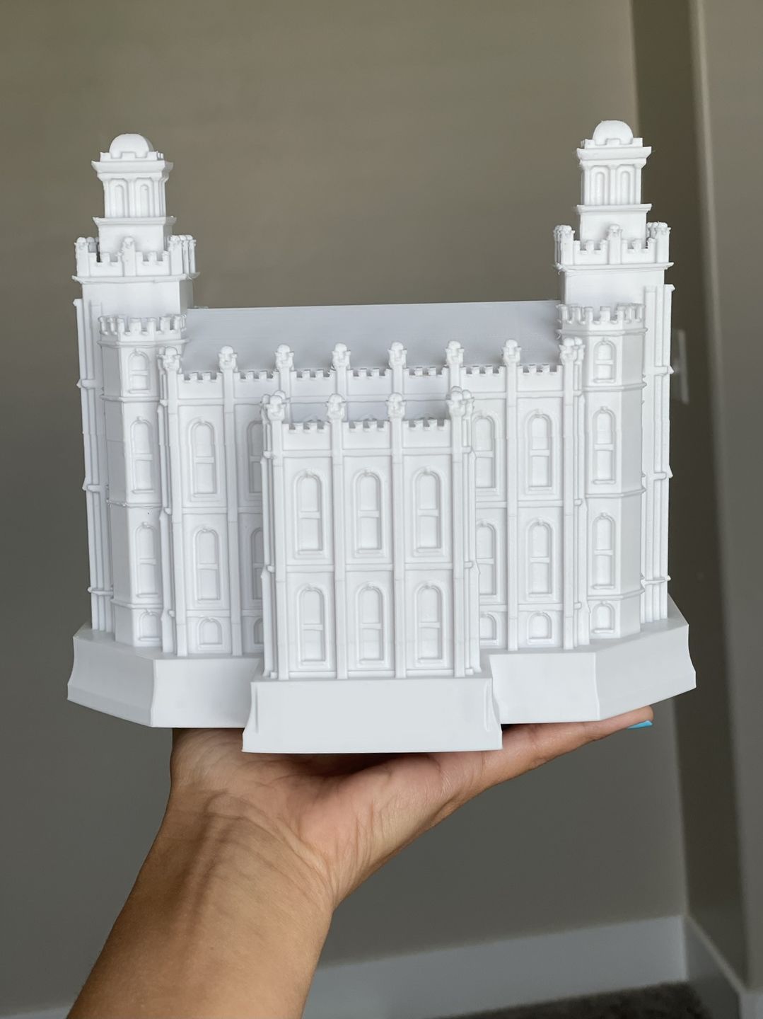 Customer photo review of Pedestal Inscription