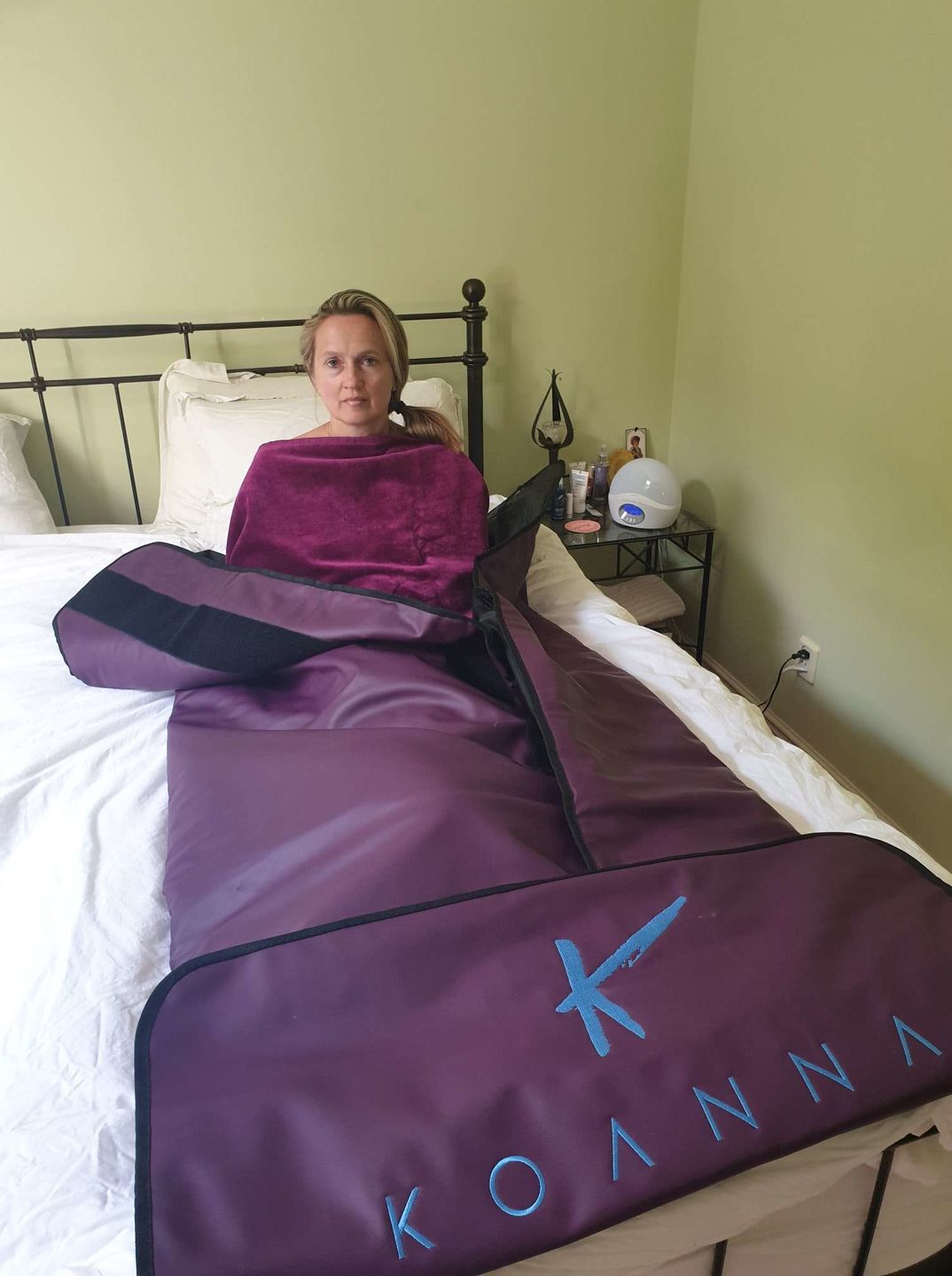 Customer photo review of Saunadecken-Einlage