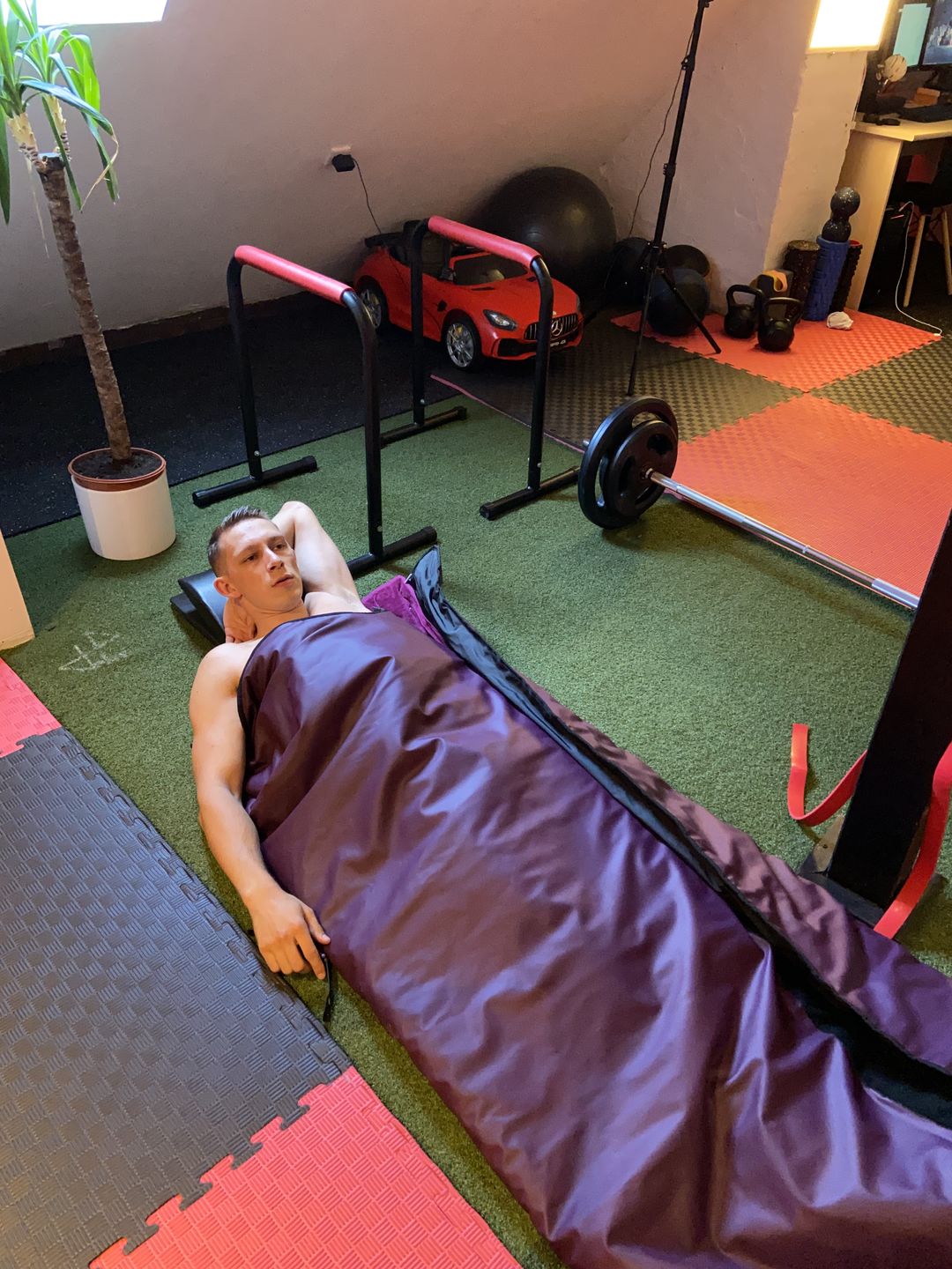 Customer photo review of Saunadecken-Einlage