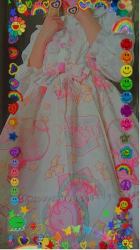 Customer photo review of Japanese Dress Kawaii Lolita Style