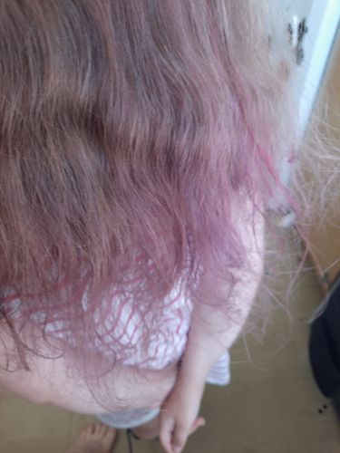 Customer photo review of Hair Color Wax