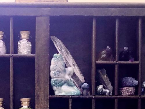 Customer photo review of Moss Agate Fairy