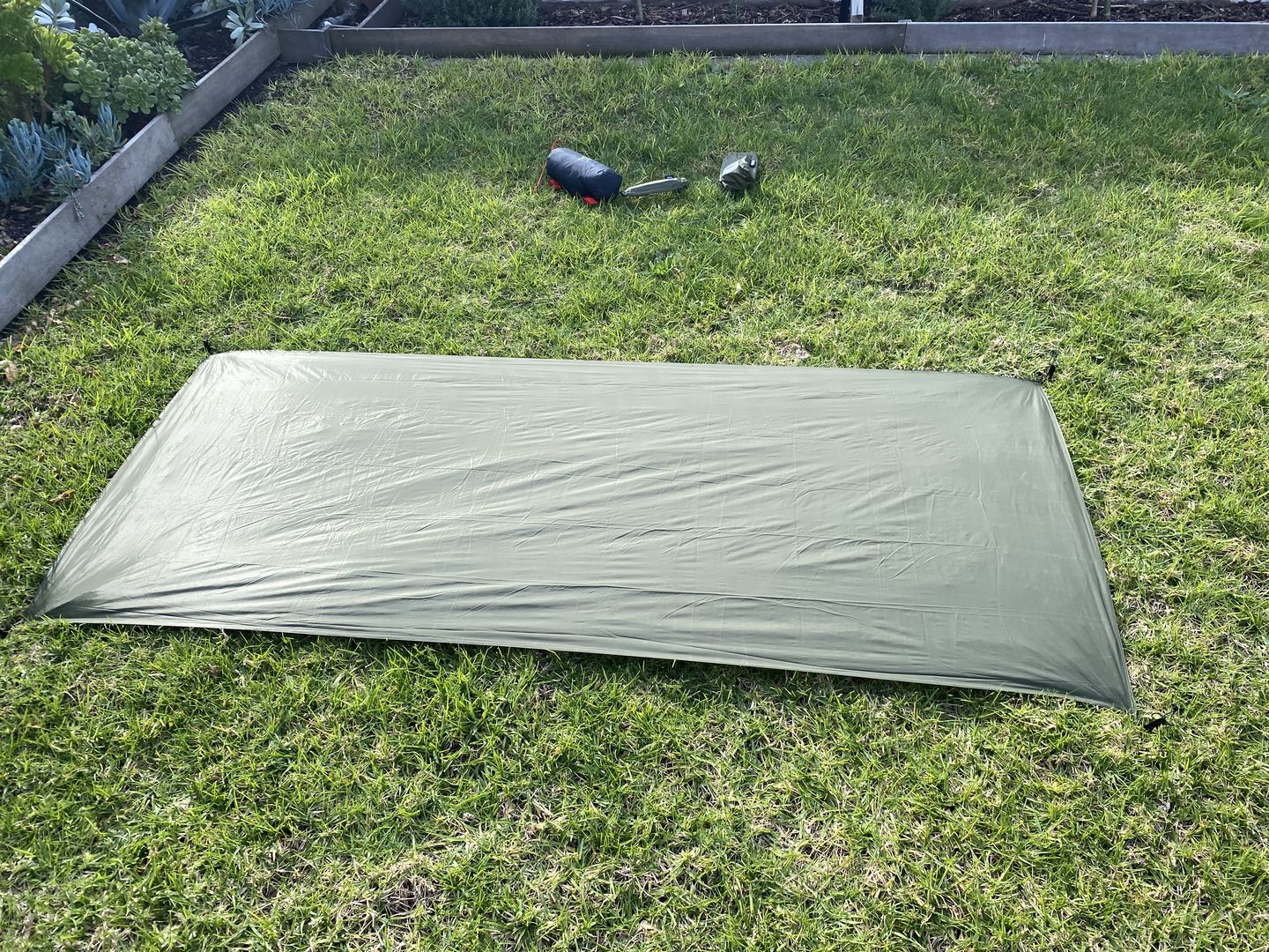 Customer photo review of Ultralight Groundsheet - Single