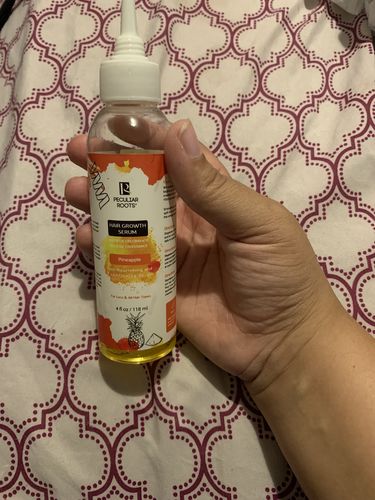 Customer photo review of Hair Growth Serum | 4 oz