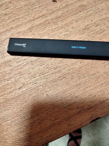 Customer photo review of 100 mg CBD Disposable Vape ~ CleanAF PUFF in 9 Flavors