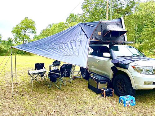 Customer photo review of Centori Atlas Awning for Roof Top Tent