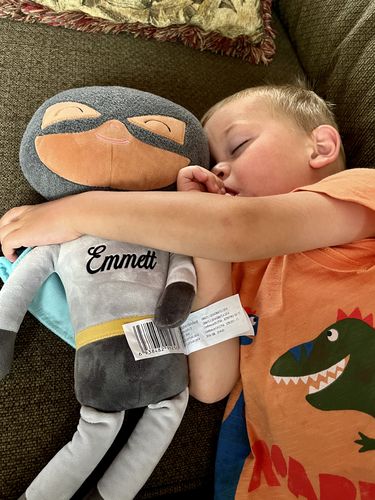 Customer photo review of Leyadoll Soft Plush Personalized Leya Doll, My First Baby Doll