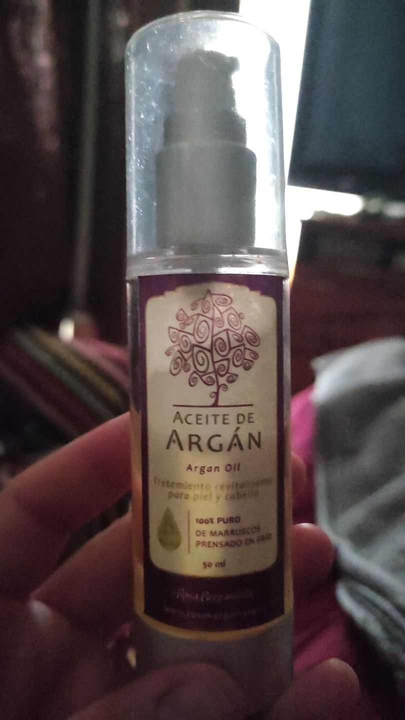 Customer photo review of Pack 2x Aceite de Argán 100%puro