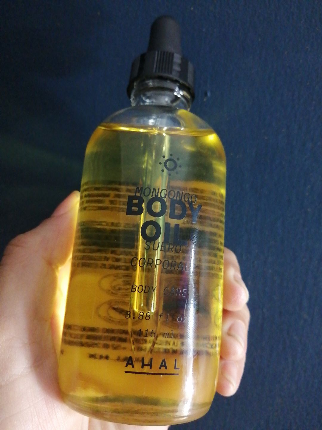Customer photo review of Mongongo Body Oil / Suero Corporal con Aceite de Mongongo