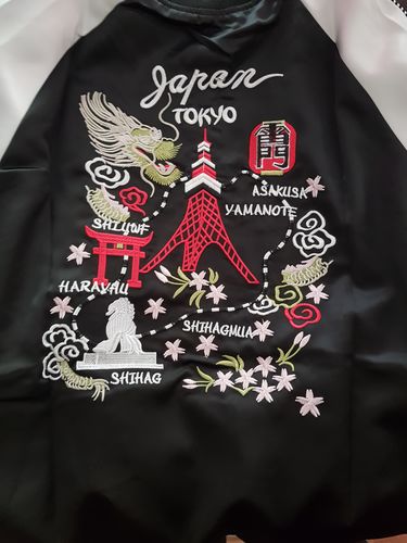 Customer photo review of Asakusa Sukajan Souvenir Jacket
