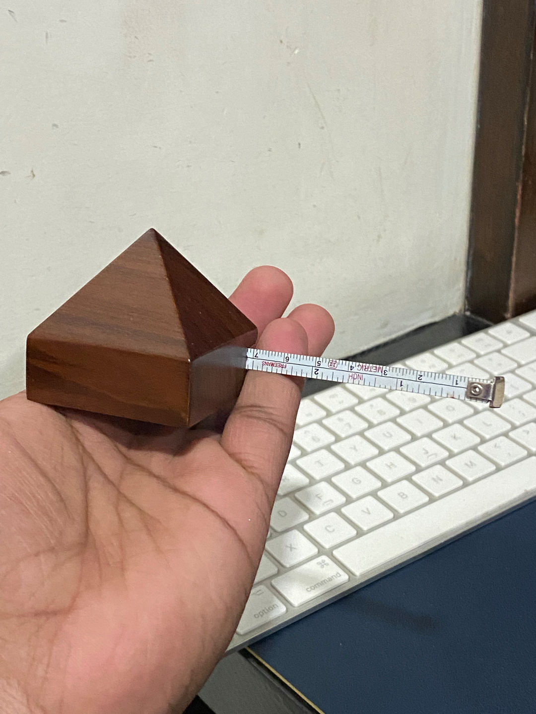 Customer photo review of Measuring Tape Pyramid