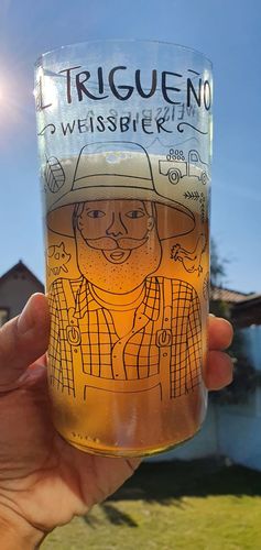 Customer photo review of Cheleros Hipsters Juego de 6 Vasos