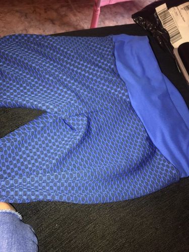 Customer photo review of GYMKARTEL® NEW ANTI-CELLULITE AND PUSH UP LEGGINGS - BLUE