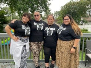 Customer photo review of Bruja Vintage Chingona T-Shirt