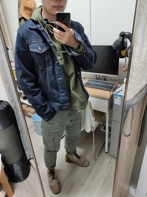 Customer photo review of 米軍 40’s U.S.NAVY デッキパーカー