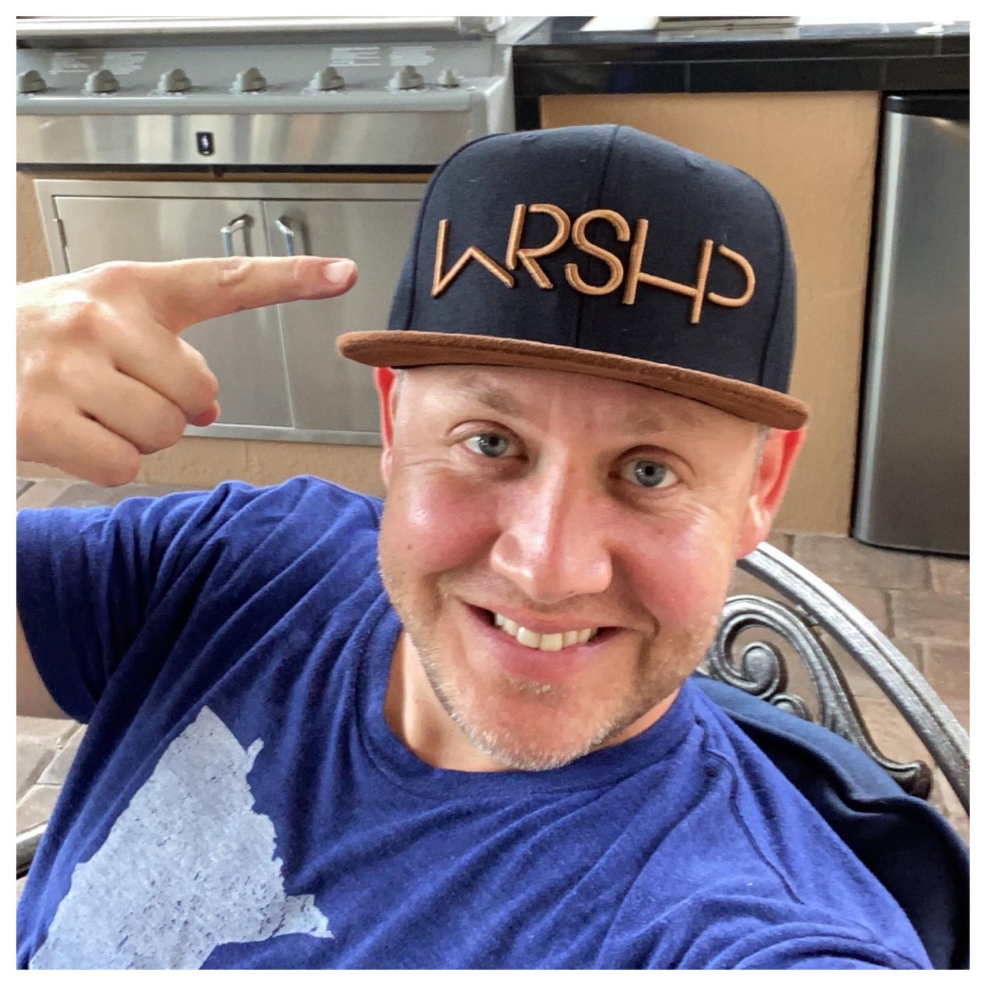 Customer photo review of WRSHP - Mocha Suede Snapback