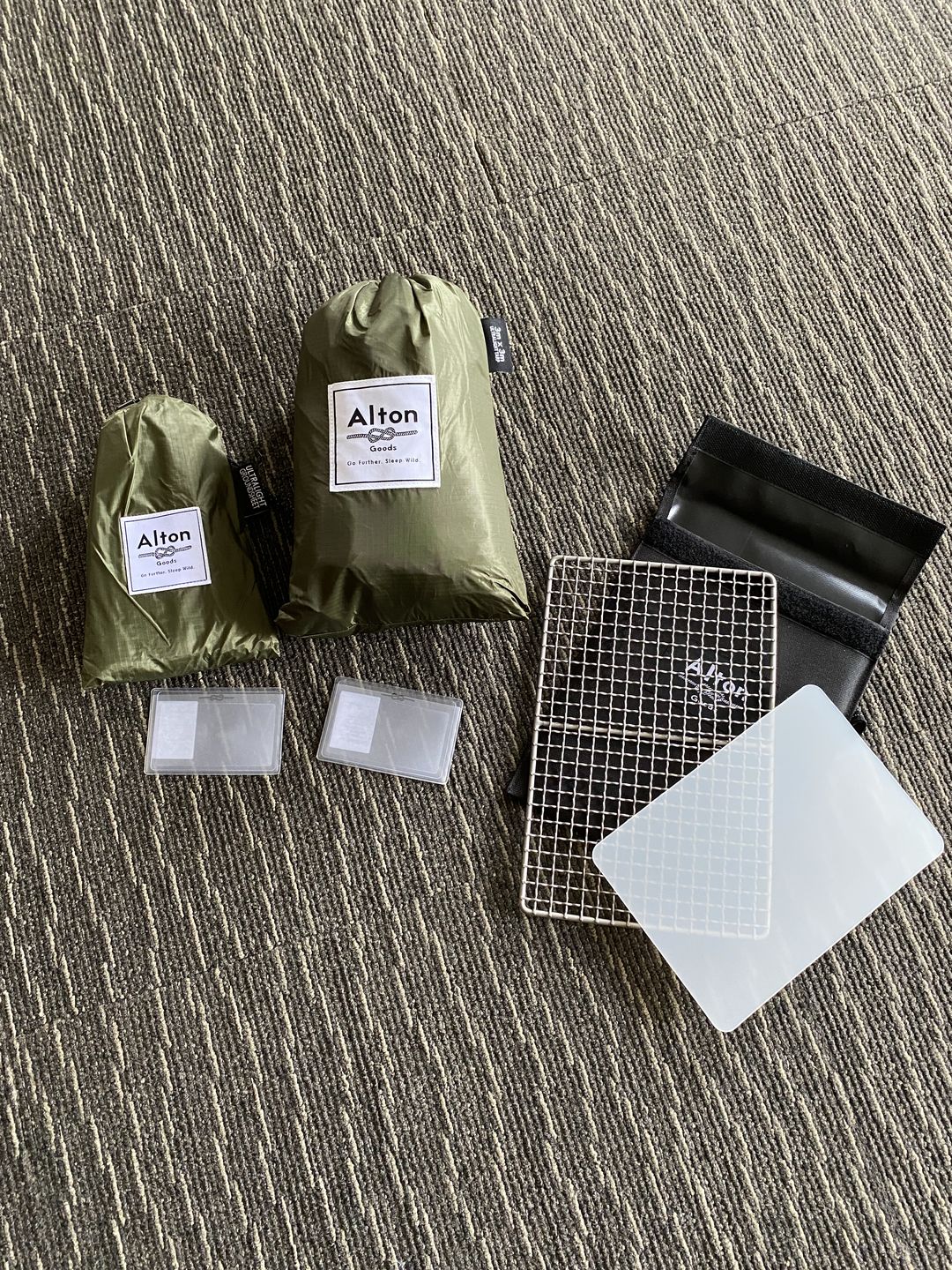 Customer photo review of Ultralight Groundsheet - Single
