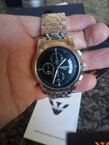 Relógio Nibosi SteelWater Masculino | Bordoms - Bordoms