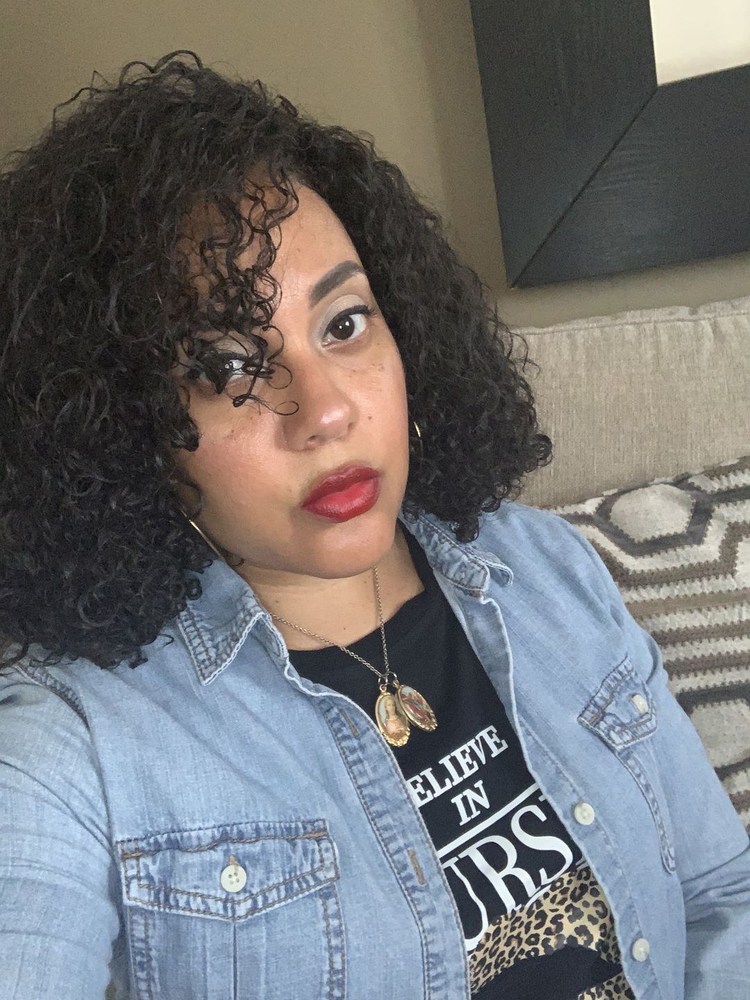 Customer photo review of POLISHED Hair & Scalp Oil