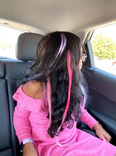 Customer photo review of EasyLocks™ Realistiska förlängningar med hårklipp | Skapa de vackraste hårkreationerna utan skador | Tillfälligt 13 färger + 13 gratis