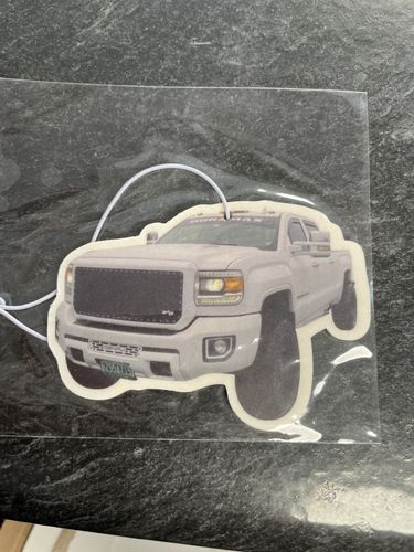 Customer photo review of Four Custom Air Fresheners
