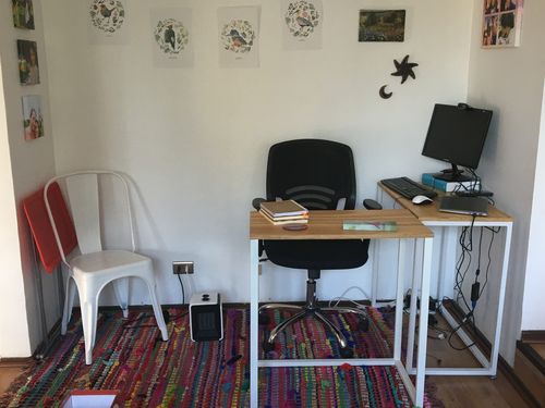 Customer photo review of Escritorio MIMA 70 x 40 Blanco