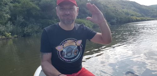 Customer photo review of ORGANIC SHIRT BUBEN • WAHNDEMIE