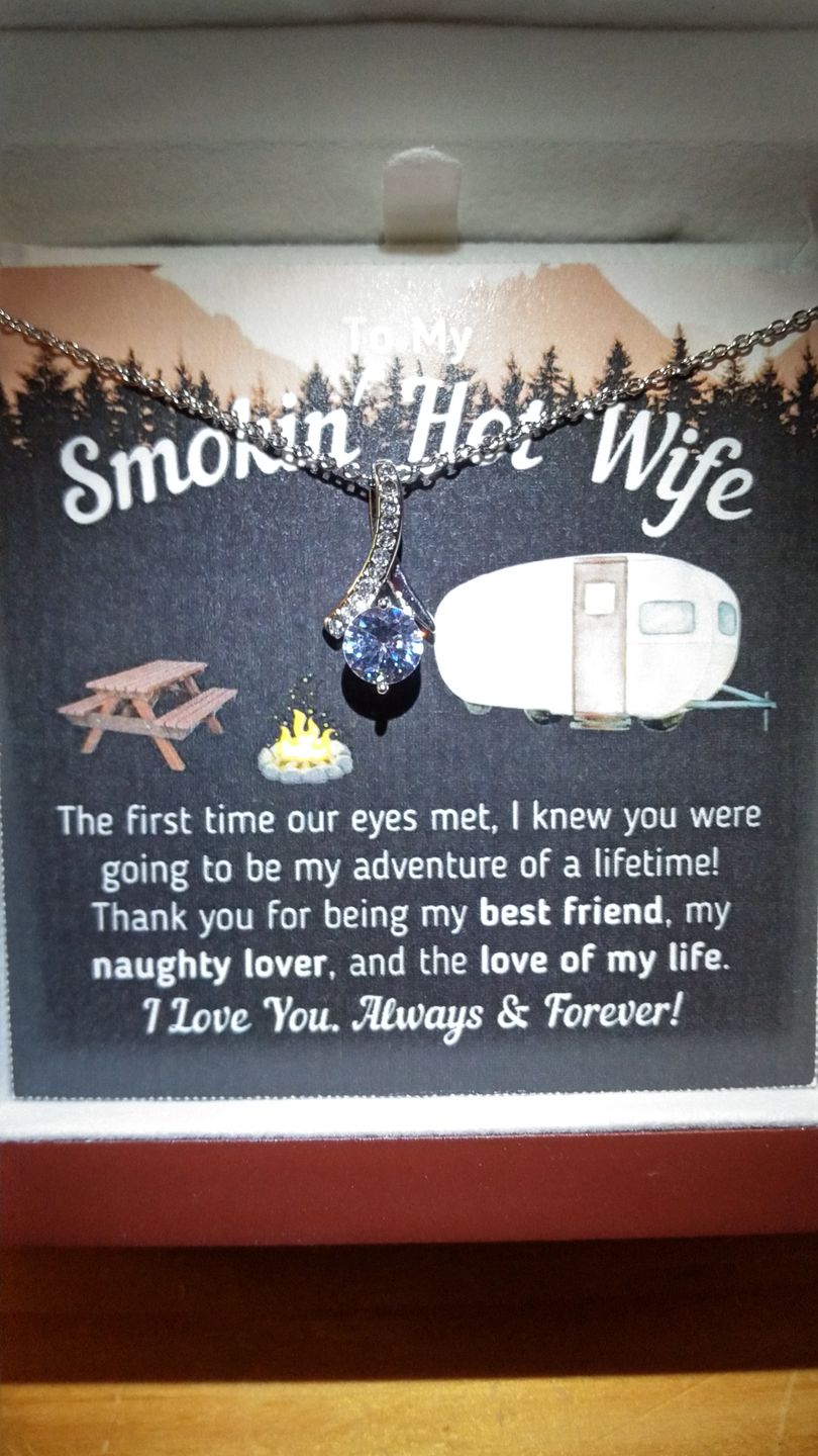 Customer photo review of To My Smokin' Hot Wife - The Love Of My Life (Camper Trailer Version)