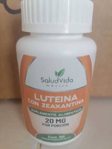 Customer photo review of Luteina 20mg con Zeaxantina