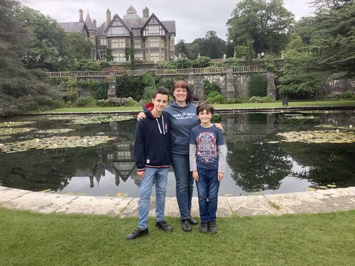 Customer photo review of Mum of Boys Hashtag Outnumbered Hoodie (MRK X)