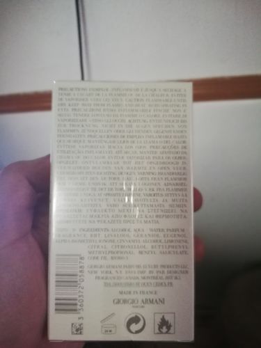 Customer photo review of Giorgio Armani Acqua Di Gio 100ml