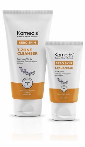 Customer photo review of ערכה טיפולית לעור פנים אדמומי | SEBO T-ZONE KIT