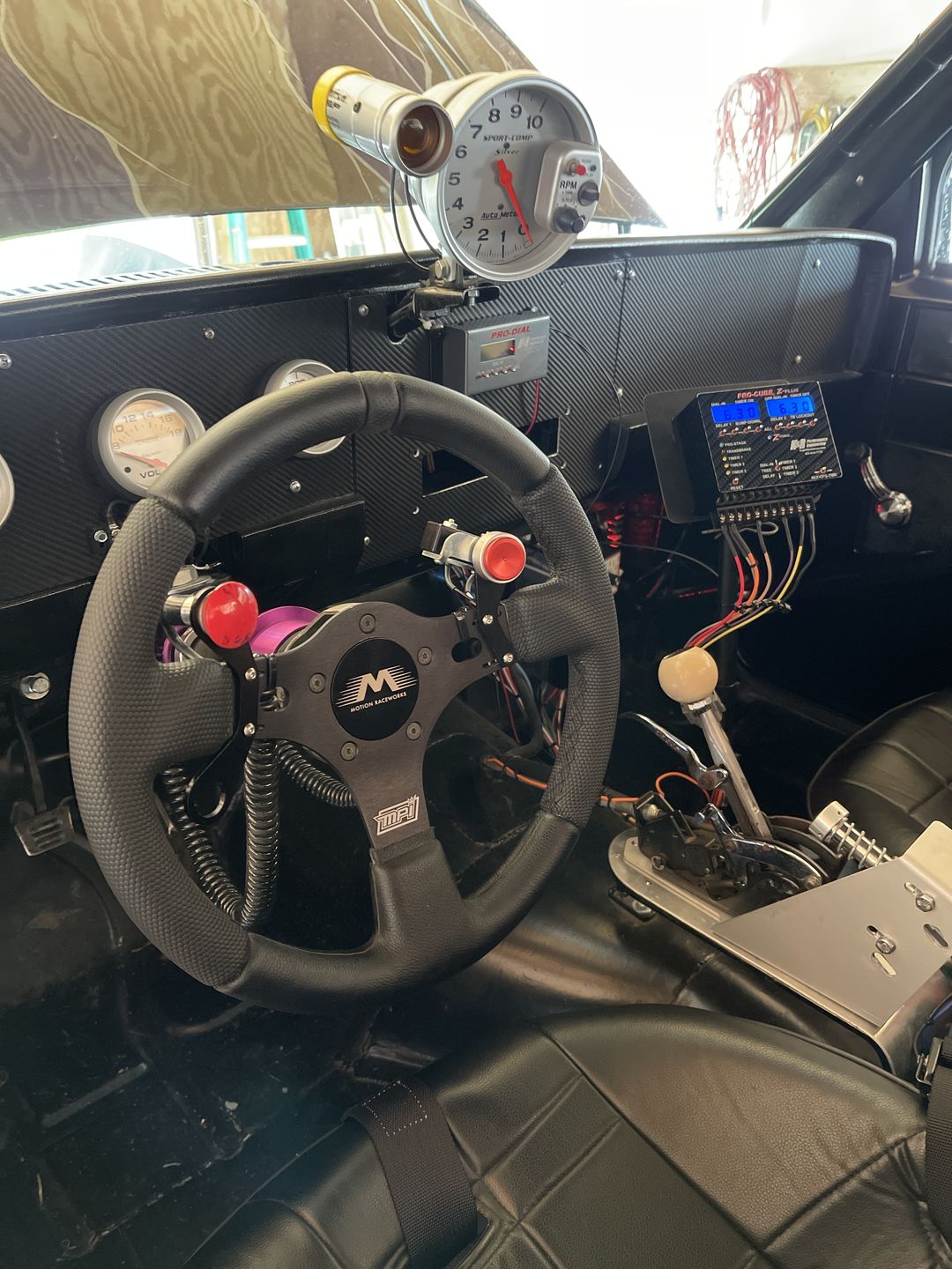 Customer photo review of Motion Raceworks Edition MPI Race Steering Wheel All Black - DRG-R513-BLK