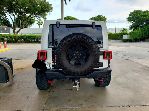 Customer photo review of JK to JL Conversion Tail Lights - Black for 07-18 JEEP WRANGLER JK/ JKU