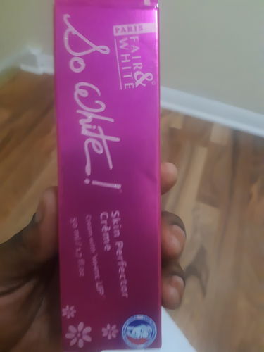 Customer photo review of Fair and White So White Skin Perfector Lightening Cream 50ml / 1.6 fl oz