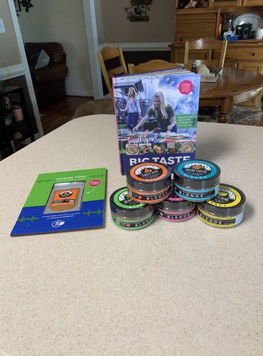 Customer photo review of Small Space, Big Taste™ Cookbook