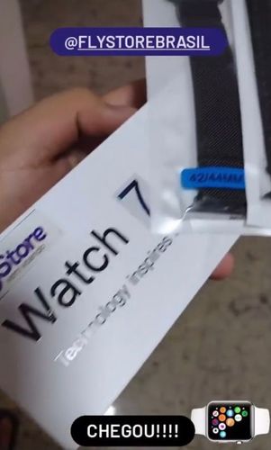 Customer photo review of Iwo Infinity Watch SERIES 7  + [ 5 BRINDES ] 12x Frete Grátis