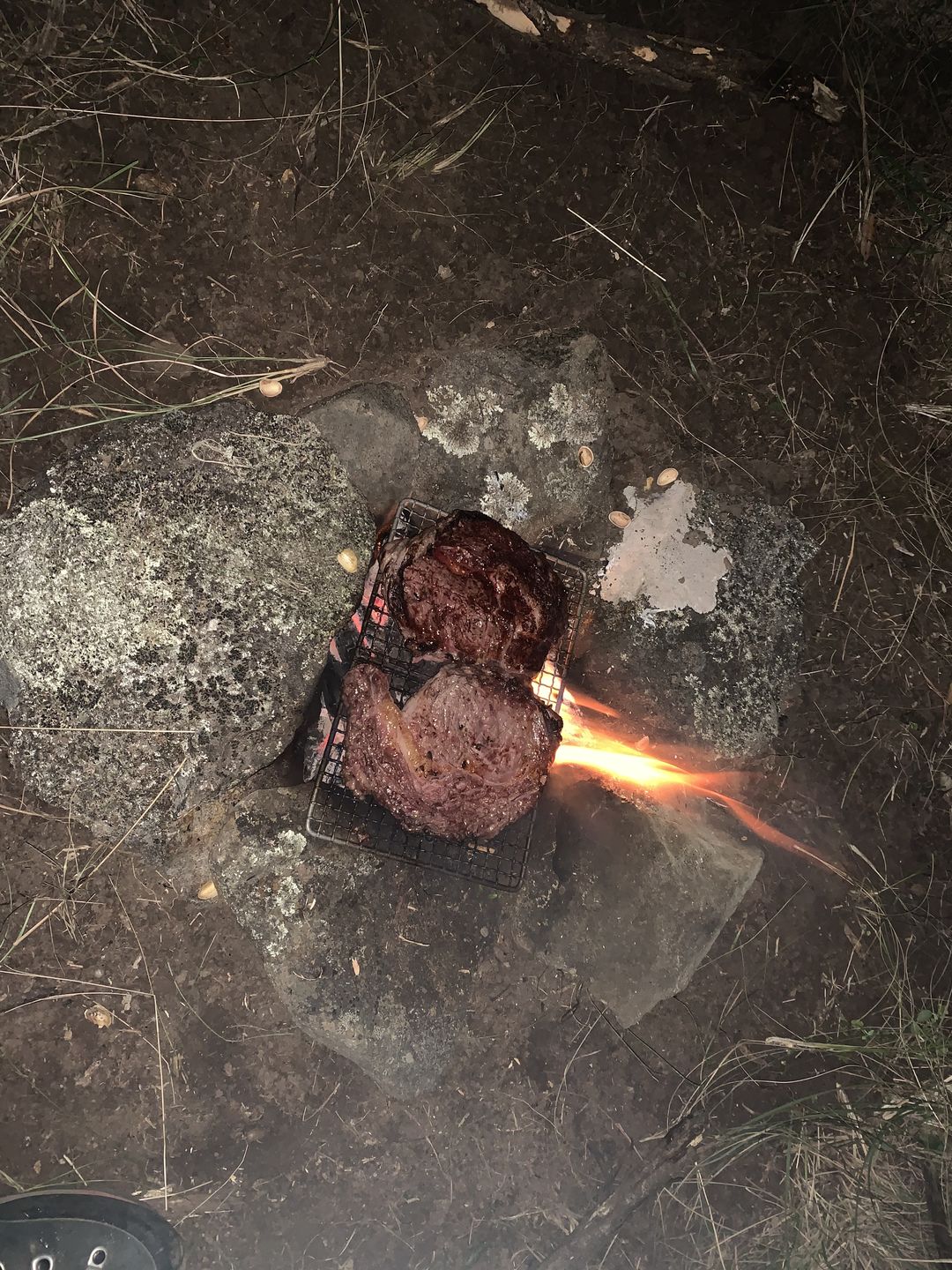 Customer photo review of Ultralight Titanium Grill