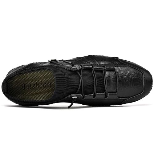 Customer photo review of Handmade Leather Men Casual Shoes