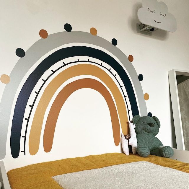 Customer photo review of Wandsticker rainbow