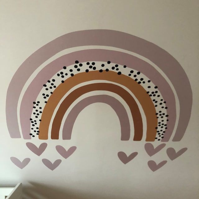 Customer photo review of Wandsticker rainbow