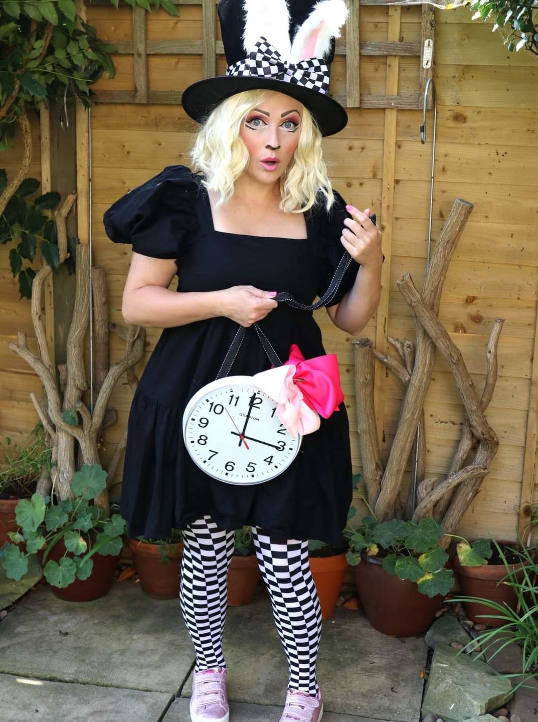 Customer photo review of Tea Party March Hare Top Hat