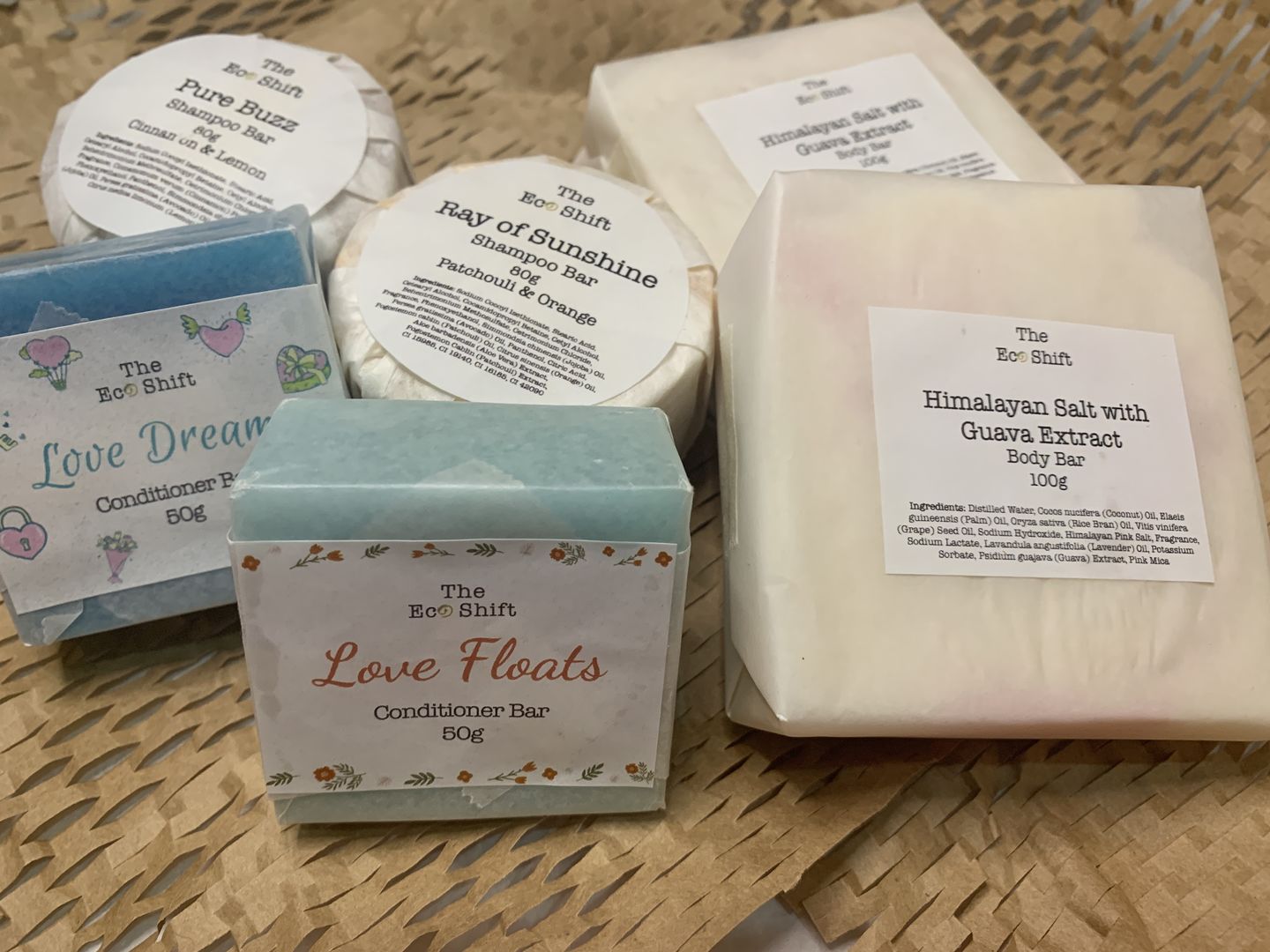 Customer photo review of Ray of Sunshine | Shampoo Bar