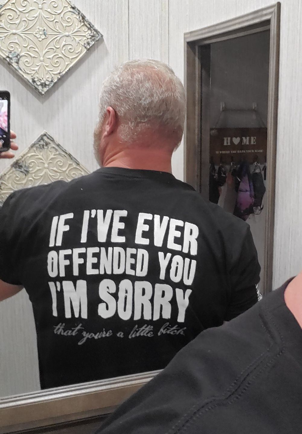 Customer photo review of If I've Ever Offended You I'm Sorry