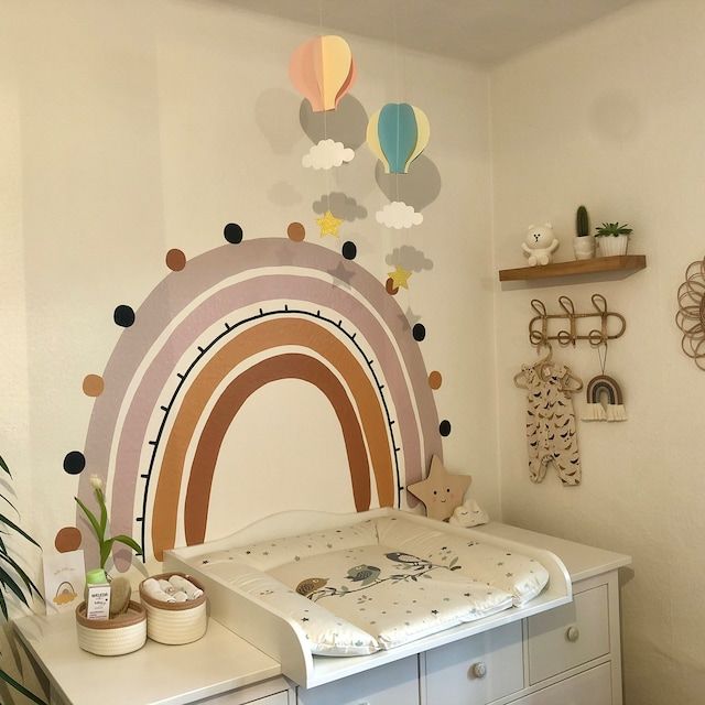 Customer photo review of Wandsticker rainbow