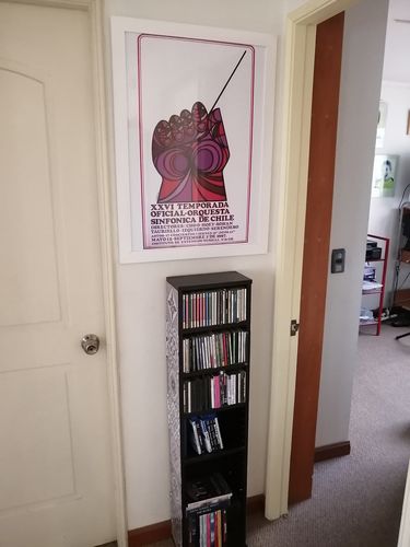 Customer photo review of Afiche Enmarcado "Orquesta Sinfónica de Chile"