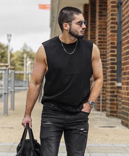 Customer photo review of Figaro Chain Necklace - Silver