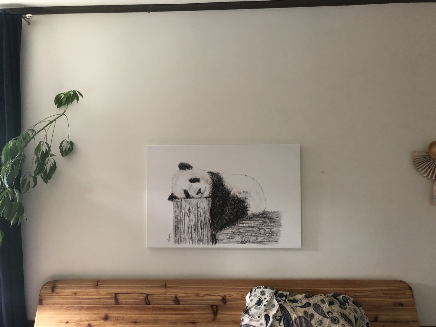 Customer photo review of Cute sleeping Panda